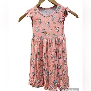 Posh Peanut kids bunny print dress in size 5T